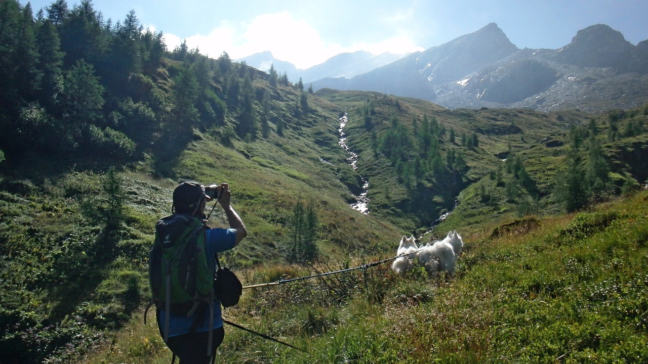 Fotomotiv in Sicht, das Massiv des Silberecks