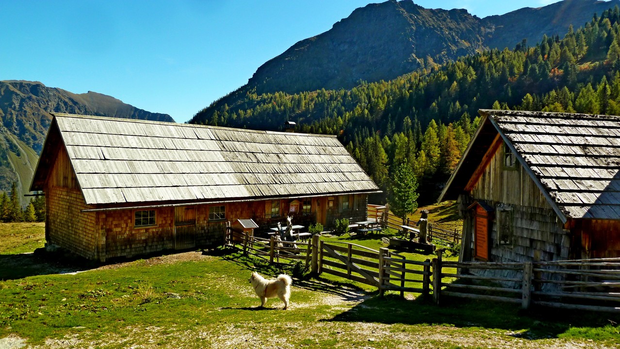 die Toni-Mörtel-Hütte hat auch schon geschlossen